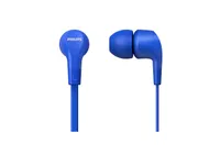 Philips Earbuds mit Kabel und Mikrofon TAE1105BL/00 - In-Ear-Kopfhörer - Betrieb am Kabel - Blau