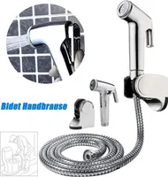 Bidet Brause Set mit Halter Dusche Edelstahl Hand WC Duschkopf Hygiene