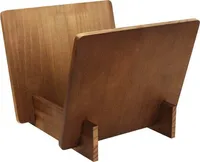 Muziker Self-Assembly Paulownia Stojak na płyty LP Natural