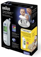 Braun ThermoScan 7 Ohr-Thermometer Geschenkset, (Inklusive Spielzeug-Thermometer 4022167652119