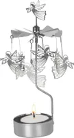 Silberne Engel-Drehkerze - Pluto Design