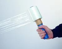 Mini stretch fólie transparentní - 20x role - 150m x 10cm - ruční stretch fólie na nábytek a balení