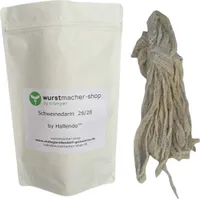 Schweinedarm Bratwurstdarm gesalzen Kaliber 26/28 - 25 Meter | wurstmacher-shop by trümper | HALLENDO®