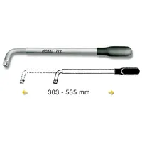 Radmutternschlüssel 12,5 mm(1/2 Zoll) L.min.303mm L.max.535mm