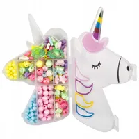 DIY Schmuckset für Kinder – Bunte Fädelperlen für Armbänder & Halsketten, Kreatives Bastelset