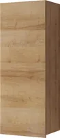 Hängeschrank CALABRINI C-15 Wandschrank 45x117 cm Regal Wandregal Schrank Regalschrank Wohnzimmer Grifflos Modern (Goldene Eiche)