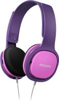 Philips SHK200 PK Bügelkopfhörer für Kinder, Lautstärkebegrenzung pink