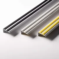 Schodišťový profil s dvojitou gumovou vložkou Power Grip Délka: 100 cm Samolepicí žlutý