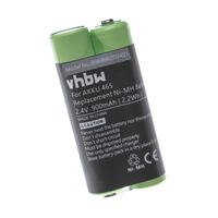 vhbw 1x Akku kompatibel mit Grundig Digta 415 Diktiergerät (900 mAh, 2,4 V, NiMH)