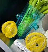 Elegante Wohnaccessoirs - Handwerkskunst Glasknoten 2er Set - Glasblaserei - enimtrading