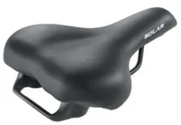 Solarunisex-Sattel 260 x 205 mm schwarz