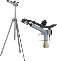Impulsregner Kreis und Sektorenregner ATOM 22 1"Zoll Regner mit Stativ Teilkreisregn