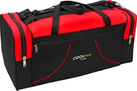 RGL 22A 136L Reisetasche, Weekener, Duffelbag, Sporttasche, Schultergurt Grösse: 136L Farbe: Schwarz-Rot