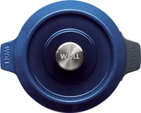 Woll Iron Kochtopf Gusseisen 20 cm blau