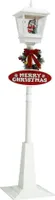 vidaXL Weihnachts-Straßenlampe mit Weihnachtsmann 180 cm LED
