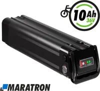 Maratron Ersatz-Akku 36V 10,4Ah (374Wh) für TELEFUNKEN Multitalent, ZÜNDAPP Z510, Z517 uvm. Länge 39,5 cm