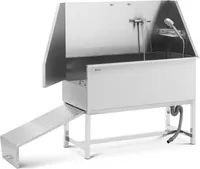 vaňa pre psov physa - nerezová oceľ - do 60 kg - s rampou