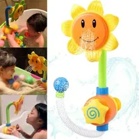Baby Kinder Sonnenblume Wasserspielzeug Badewanne Bad Spielzeug Wasser Dusche Spielzeug