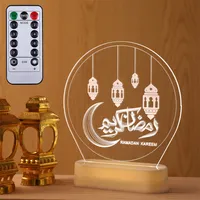Ramadan Mond-LED-Nachtlicht-Tischlampe Eid