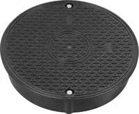 Schachtabdeckung DN400 Kanaldeckel Polypropylen KARMAT P400 A15 mit Kindersicherung