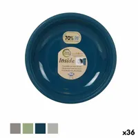 Plochá deska Dem uvnitř z plastu Ø 25 x 25 x 2 cm (36 kusů)
