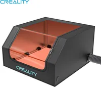 Creality Graviermaschinen staubdichte schutzbox 700 x 720 x 400 cmmit Belüftungsöffnung Augenschutz Geräuschreduzierung Feuerfestes staubdichtes Gehäuse