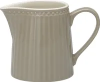 Greengate Milchkännchen ALICE Grau Sahnekännchen Everyday Geschirr WARM GREY