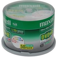 Maxell Dvd+r 4.7GB Printable 50er Pack DVD+R, 4,7 GB, 120 min, bedruckbar