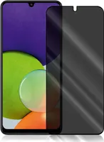 Anti Spy Panzer Folie für Samsung Galaxy A22 Privacy Displayschutzfolie Sichtschutz Glasfolie Schutzglas
