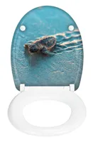 WENKO WC SITZ CARETTA Absenkautomatik Toiletten Deckel Klo Brillen Schildkröten
