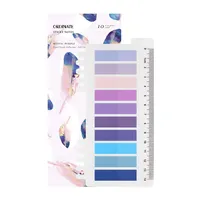 Ordinate-Mystic Purple | 200 Stück Haftstreifen | Transparente Haftnotizen | sticky notes | Index Tabs  Beschreibbare Haftmarker