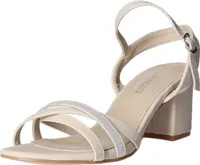 living UPDATED Damen-Sandalette Beige, Farbe:beige/schlamm, EU Größe:38