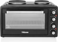 Tristar Umluftofen mit zwei Kochplatten OV-1443 3100 W 38 L