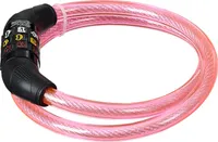 Point Kombinations-Kabelschloss für Kinder CSL80, Security Plus, Symbole, L=800mm, Ø=12mm, pink