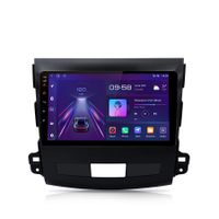 6+128G Autoradio Carplay Android auto SWC 2Din 9" Navi BT für Mitsubishi Outlander Peugeot 4007 Citroen 8Kern DAB+ WIFI BT