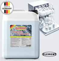 Element Klarspüler für gewerbliche Spülmaschinen flüssig | 5 Liter | Maschinenspülmittel Profi für gewerbliche | Spülmaschinen Geschirrspülmittel