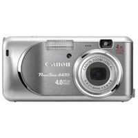 Canon PowerShot A430 Digital camera Silver PowerShot, 4 MP, 25.4/76.2 mm (1/3 "), CCD, 4 x, 3.6 x, 5.4 - 21.6 mm