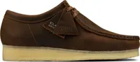 Clarks Originals Wallabee-Lederschuhe, Braun 39.5 EU