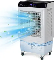 Tragbarer 3-in-1-Ventilator mit Fernbedienung und LCD-Display