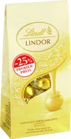 Lindt Chocolate Balls White z rozpływającym się w ustach nadzieniem Lindor 136g
