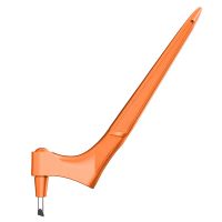 Schnitzstift innovativ bequem 360 Grad Rotatable Craft Paper Scrapbooking Schablone Schneidwerkzeug für Zuhause-Orange