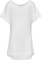 LASCANA Longshirt weiß Größe 48/50