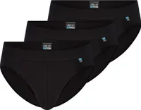 Schiesser 3er Pack Long Life Baumwolle Rio Slip / Unterhose Perfekte Passform, Komfortabler Bund mit kleinem Serien-Logo, Reduzierte Pilling-Bildung und glatte gleichmäßige Oberfläche