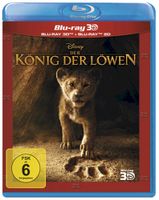 König der Löwen  (BR) 3D Real-Film '2019 Min: 118DD5.1WS  3D&2D   *ersetzt LE - Disney  - (Blu-Ray 3D / Abenteuer)