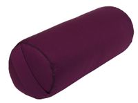 Yoga und Pilates Bolster / Yogarolle D - regional hergestellt Farbe - aubergine