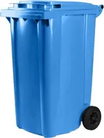 Hardwex Mülltonne 240 l Blau