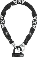 AXA Kettenschloss Loop 110 Länge 110cm,9,5mm schwarz, schwarz