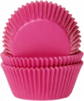 50 Muffinförmchen, pink