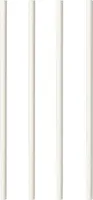 Papstar Trinkhalme pure weiss 20cm 100 Stück