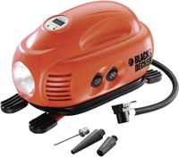 Black & Decker ASI200 - Kompressor, 120 PSI - 8.27 bar, 12V